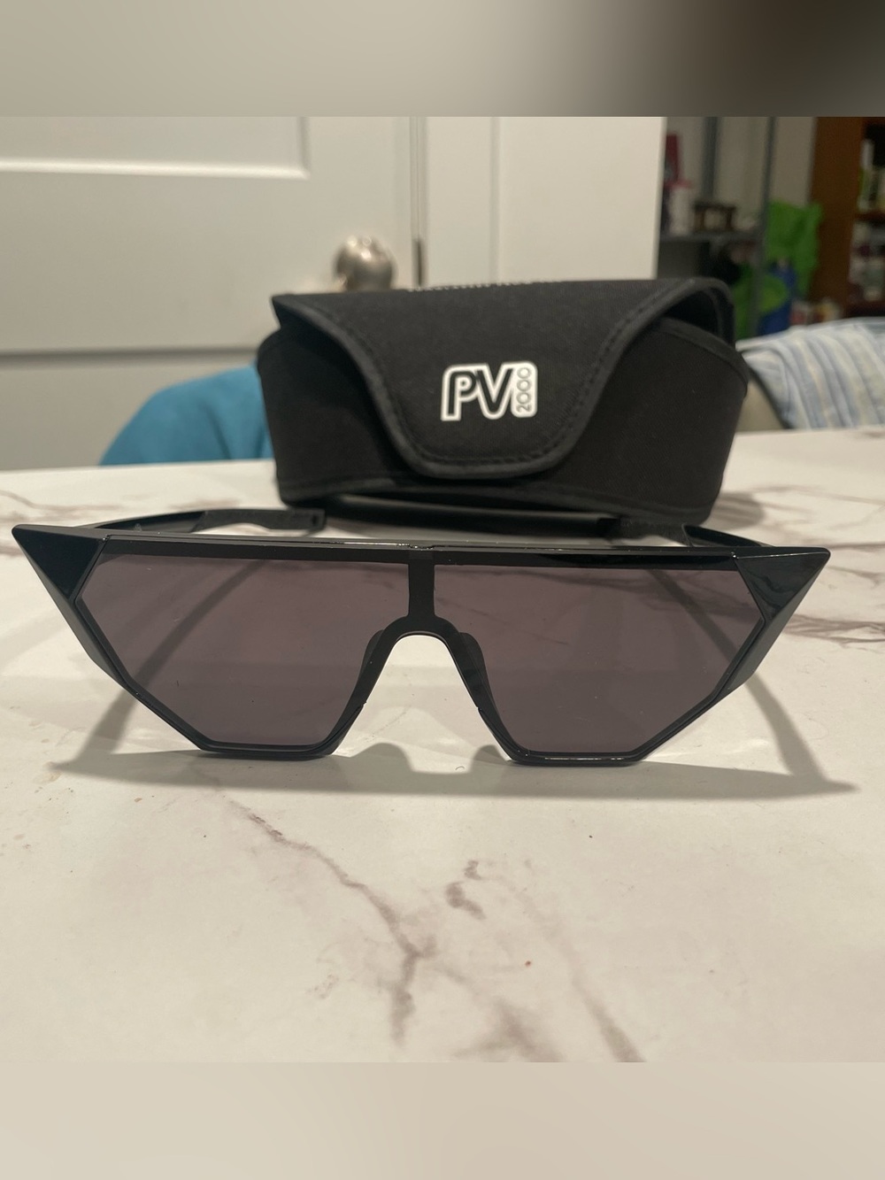 Pit Viper 2000 Black Futuristic Sunglasses